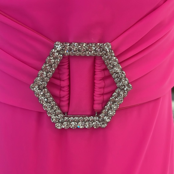 PHILIPP PLEIN bright pink Monokini swim suit one piece size M - Picture 4 of 5